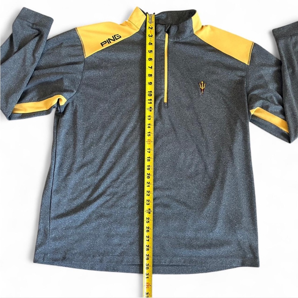 Ping Charcoal and Yellow Arizona State Performance Pullover Men’s XXL - Picture 3 of 8